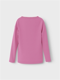 NAME IT Langærmet Bluse Nanettie Fuchsia Pink